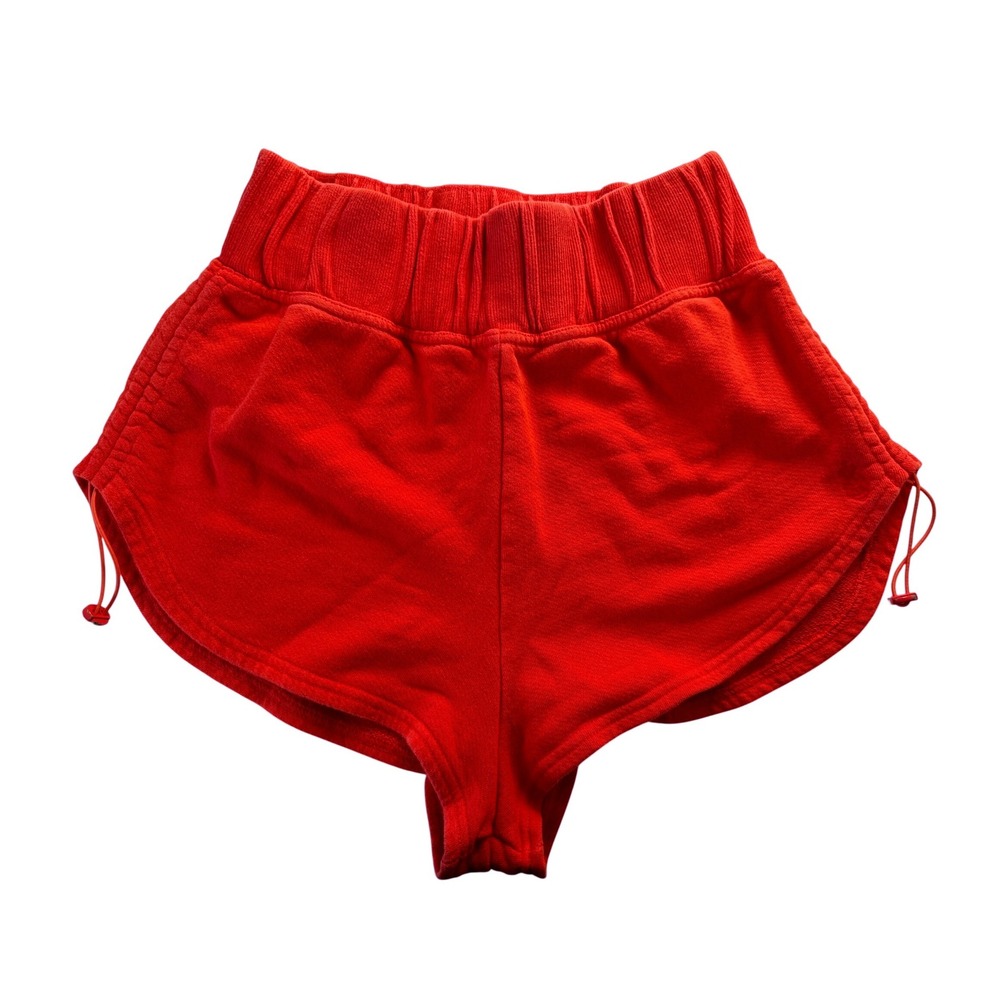 FP Movement Size Small Preppy Beach Sailing High Waist Shorts Grapefruit